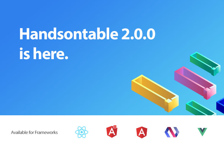 Handsontable 2.0.0 is now available