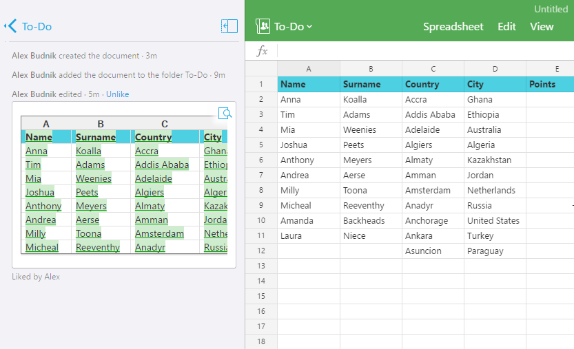 Best Online Spreadsheets for 2017: Quip