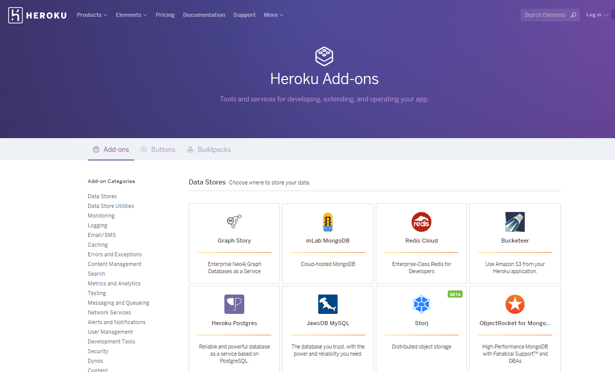 Top 9 NoSQL cloud platforms to store your data Heroku