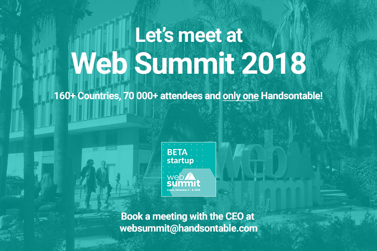 Let’s Meet at Web Summit 2018