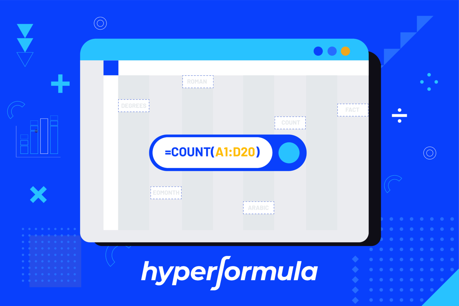 8 examples of useful Excel functions in HyperFormula