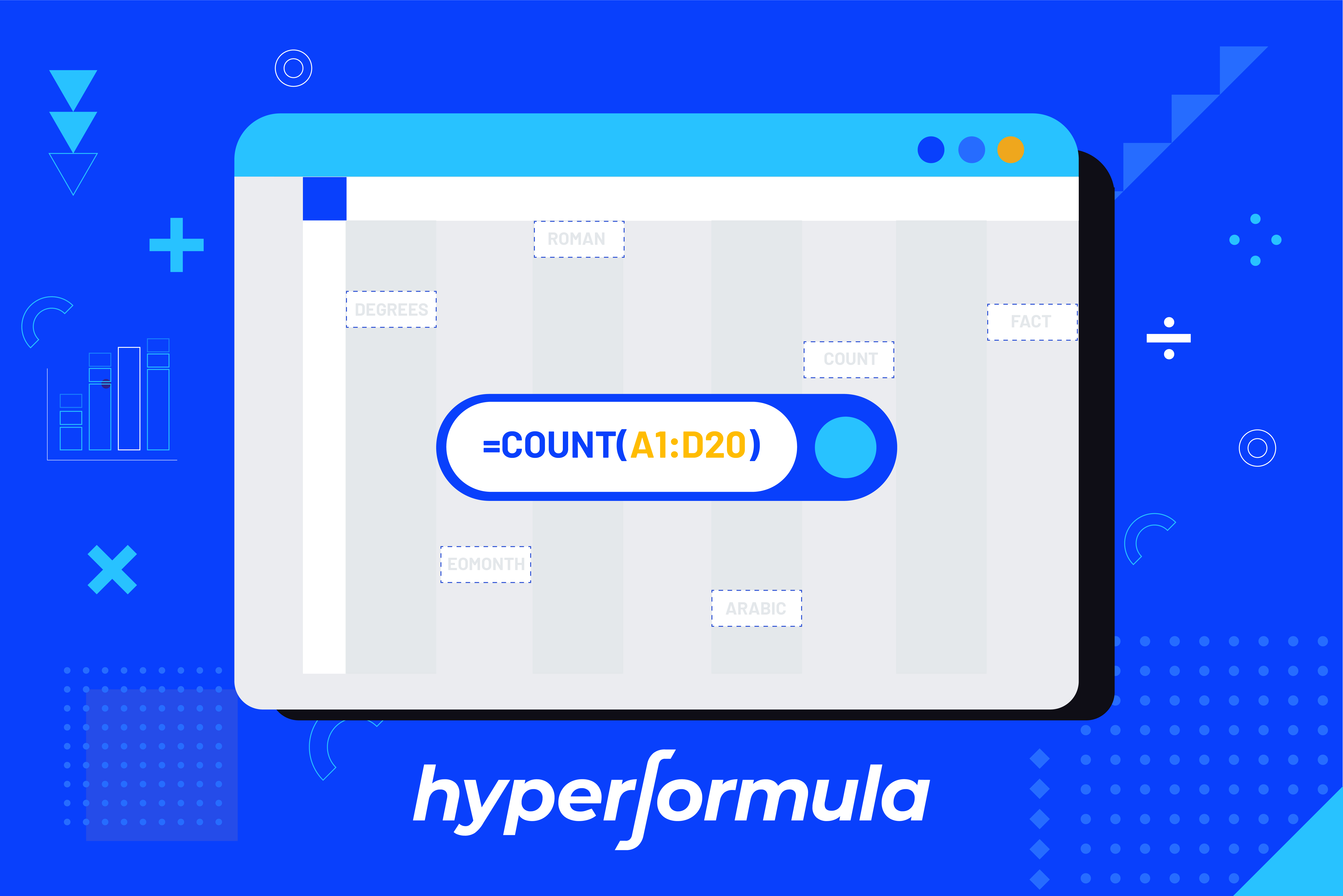 8 examples of useful excel functions in HyperFormula