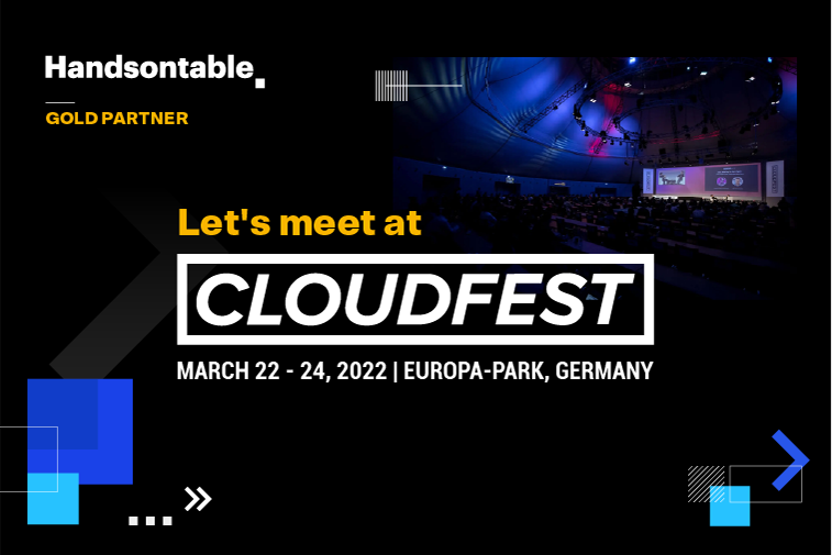 Handsontable at the upcoming CloudFest 2022.  Let’s meet at Europa-Park, Germany!