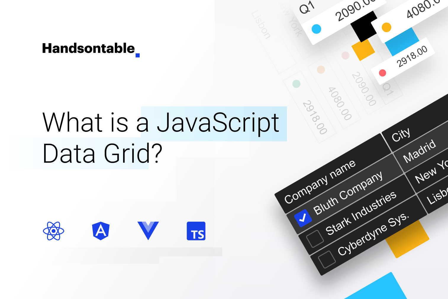 What is a JavaScript Data Grid? Are all grids the same?