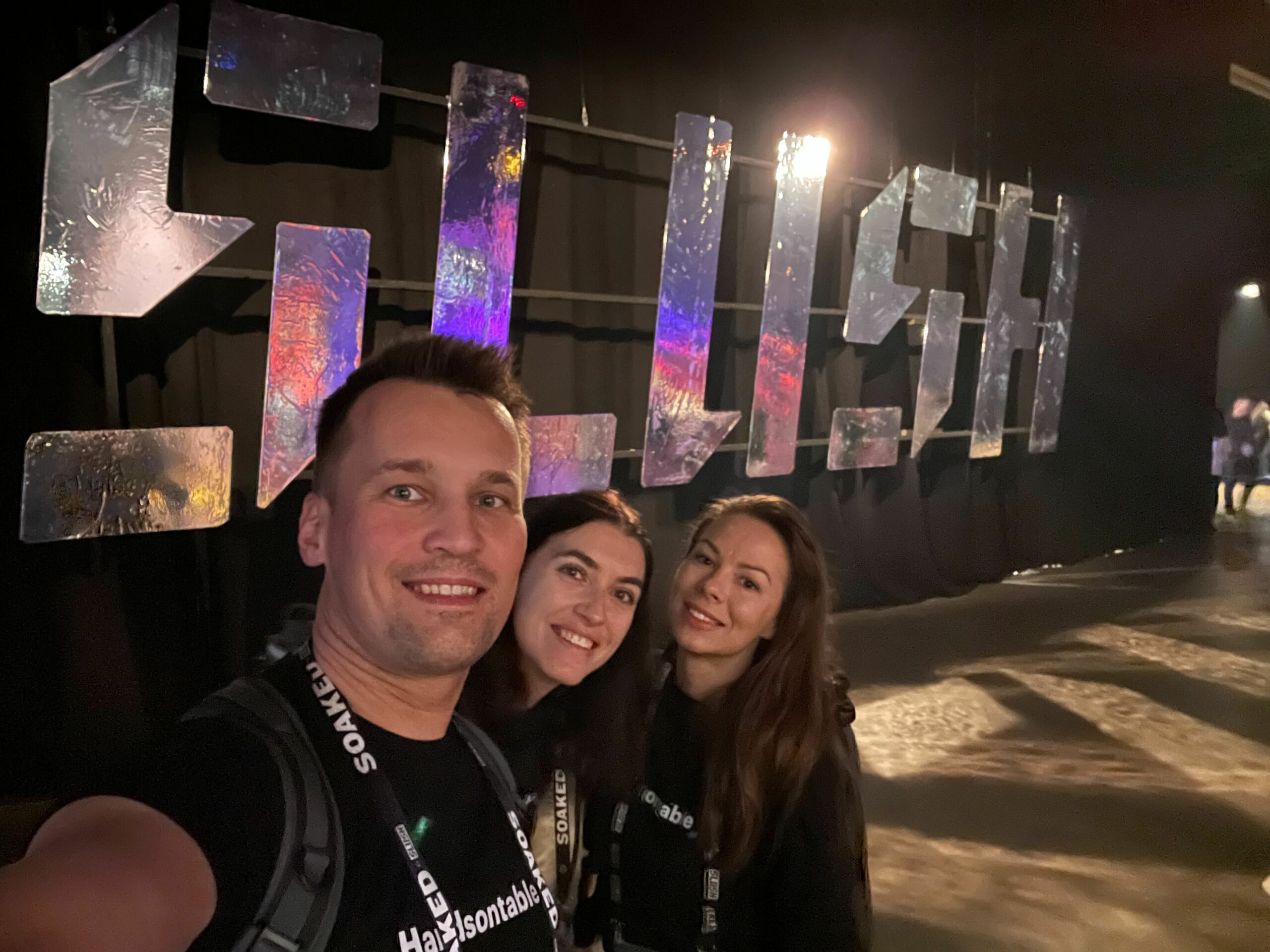 Picture of Handsontable Team at Slush 2022 in Helsinki