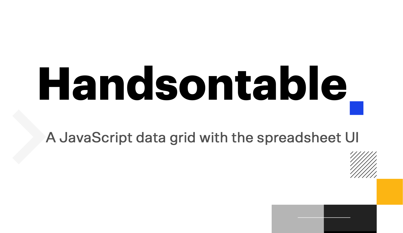 Handsontable Blog – JavaScript Data Grid Component With Spreadsheet ...