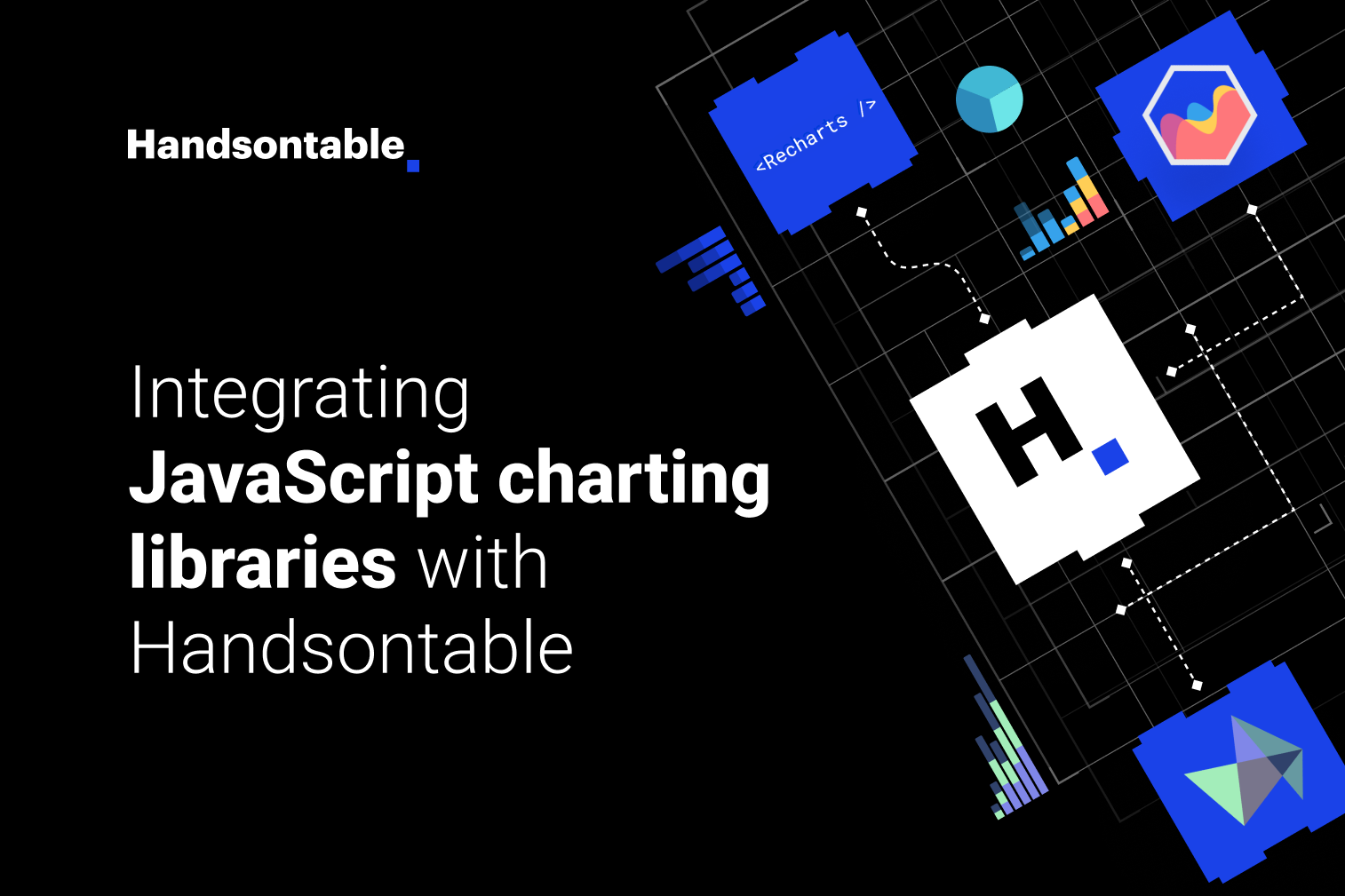 Integrating JavaScript charting libraries with Handsontable