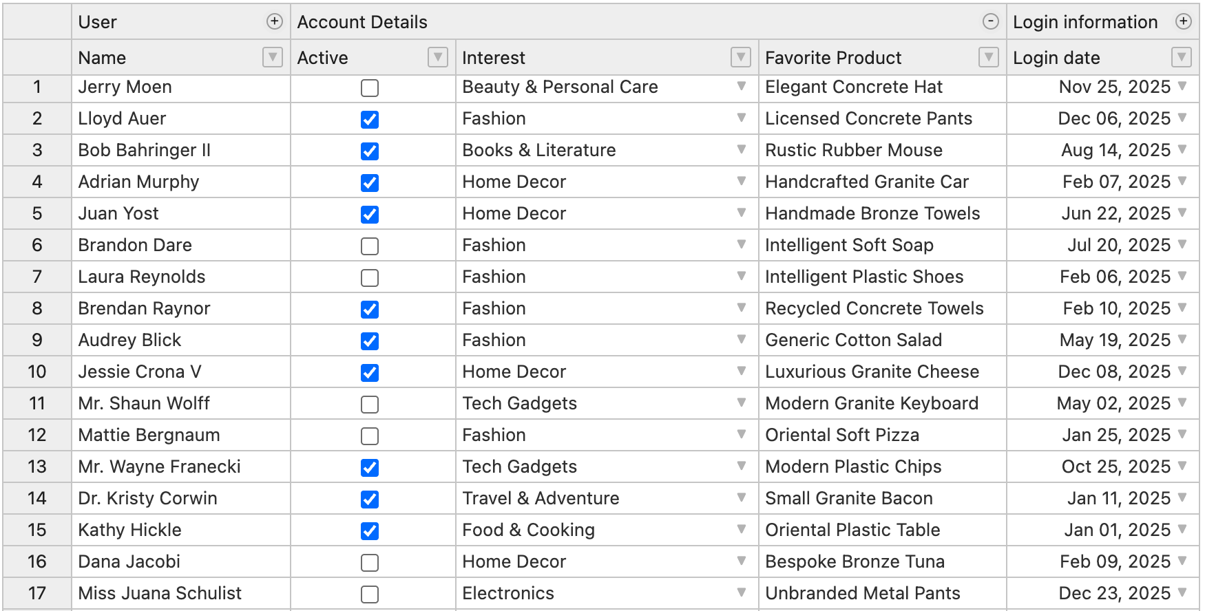 Handsontable legacy style
