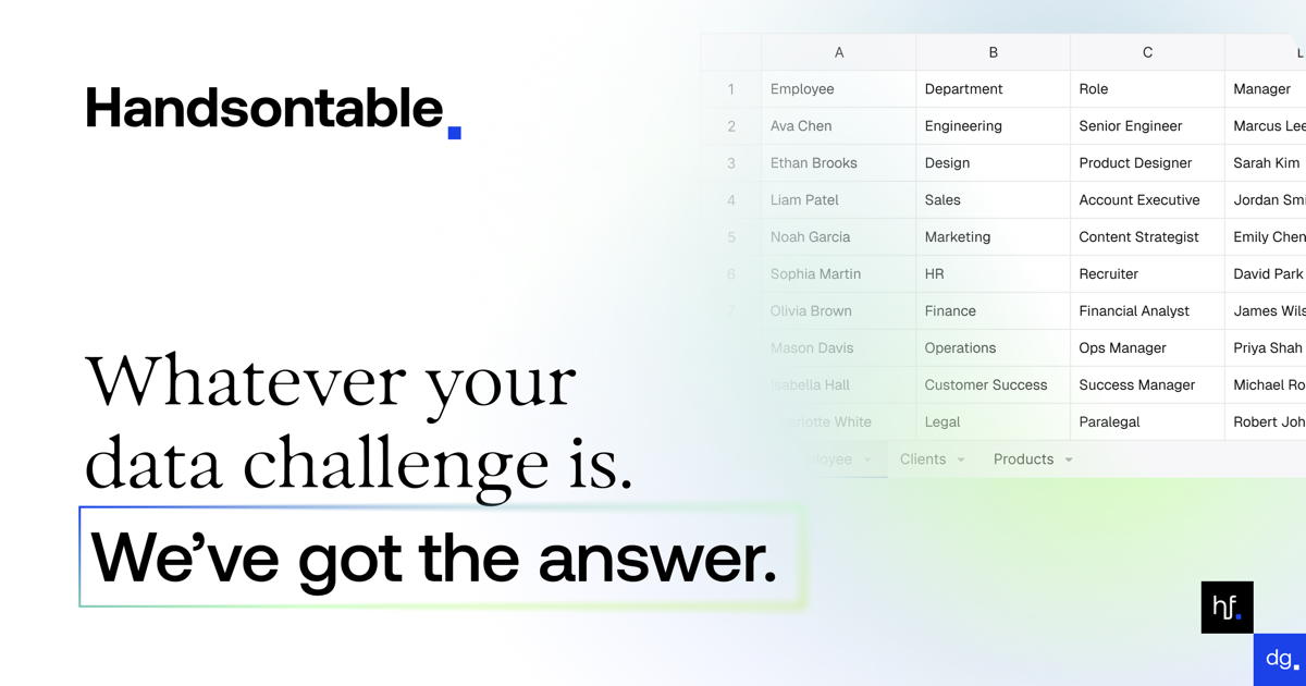 Book a support call | Handsontable